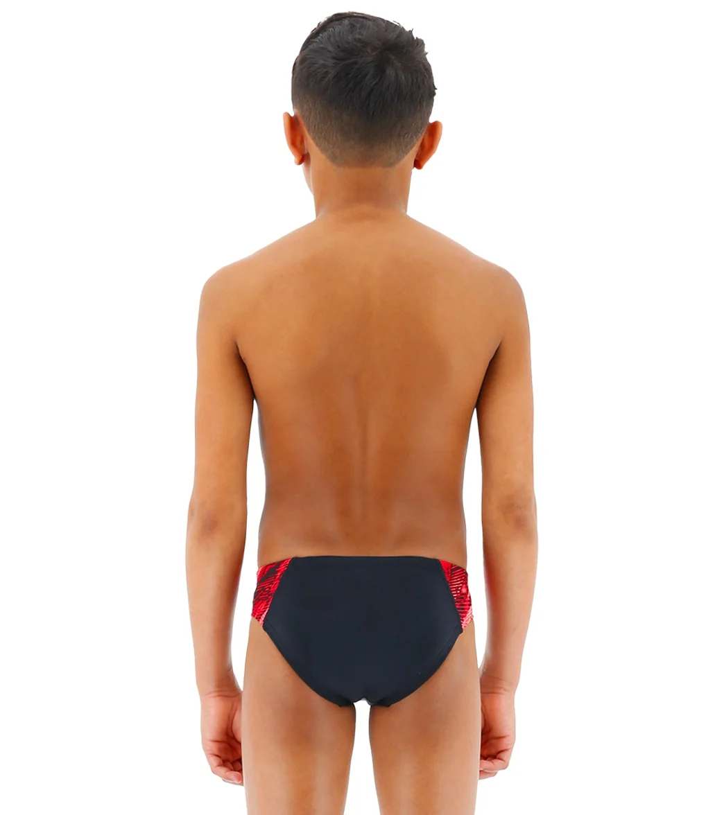 TYR Boys' Cadence Racer Brief Swimsuit - Image 18
