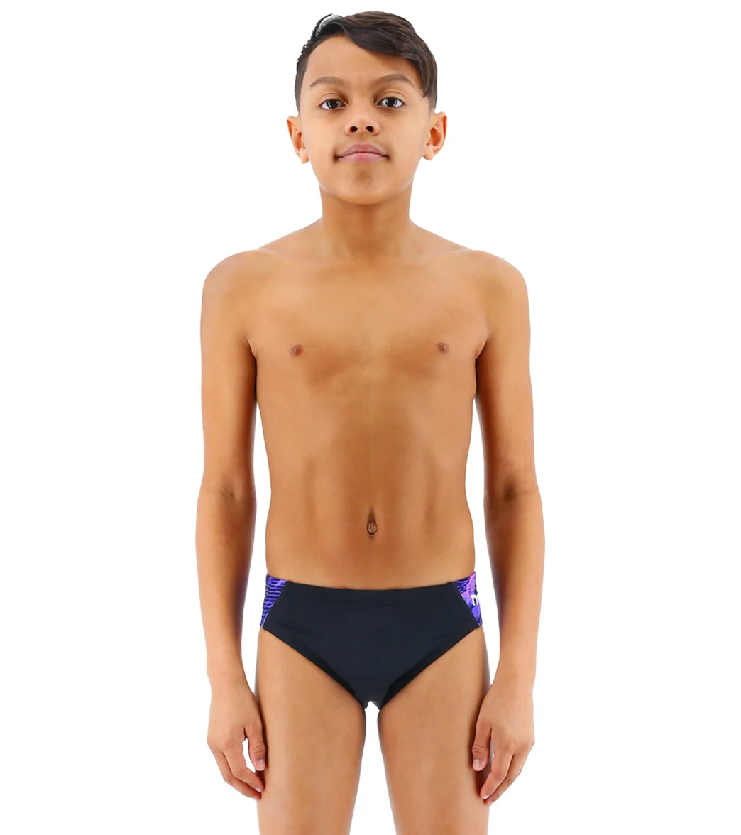 TYR Boys' Cadence Racer Brief Swimsuit - Image 23
