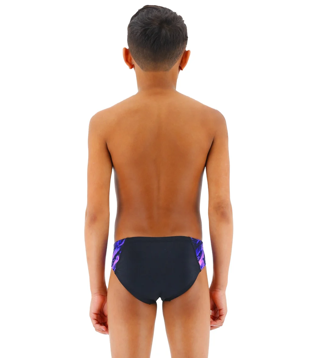 TYR Boys' Cadence Racer Brief Swimsuit - Image 24