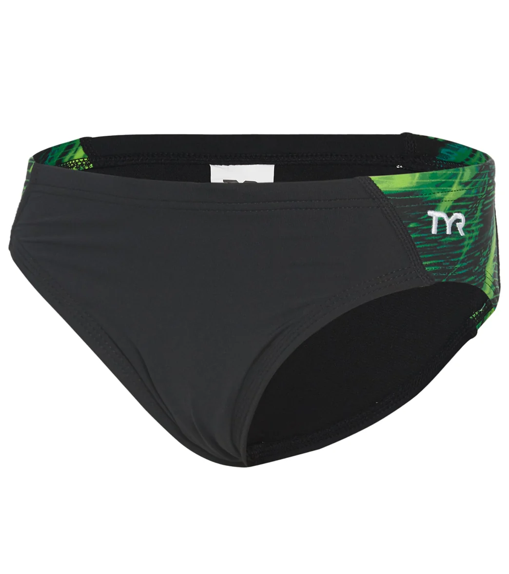 TYR Boys' Cadence Racer Brief Swimsuit - Image 3