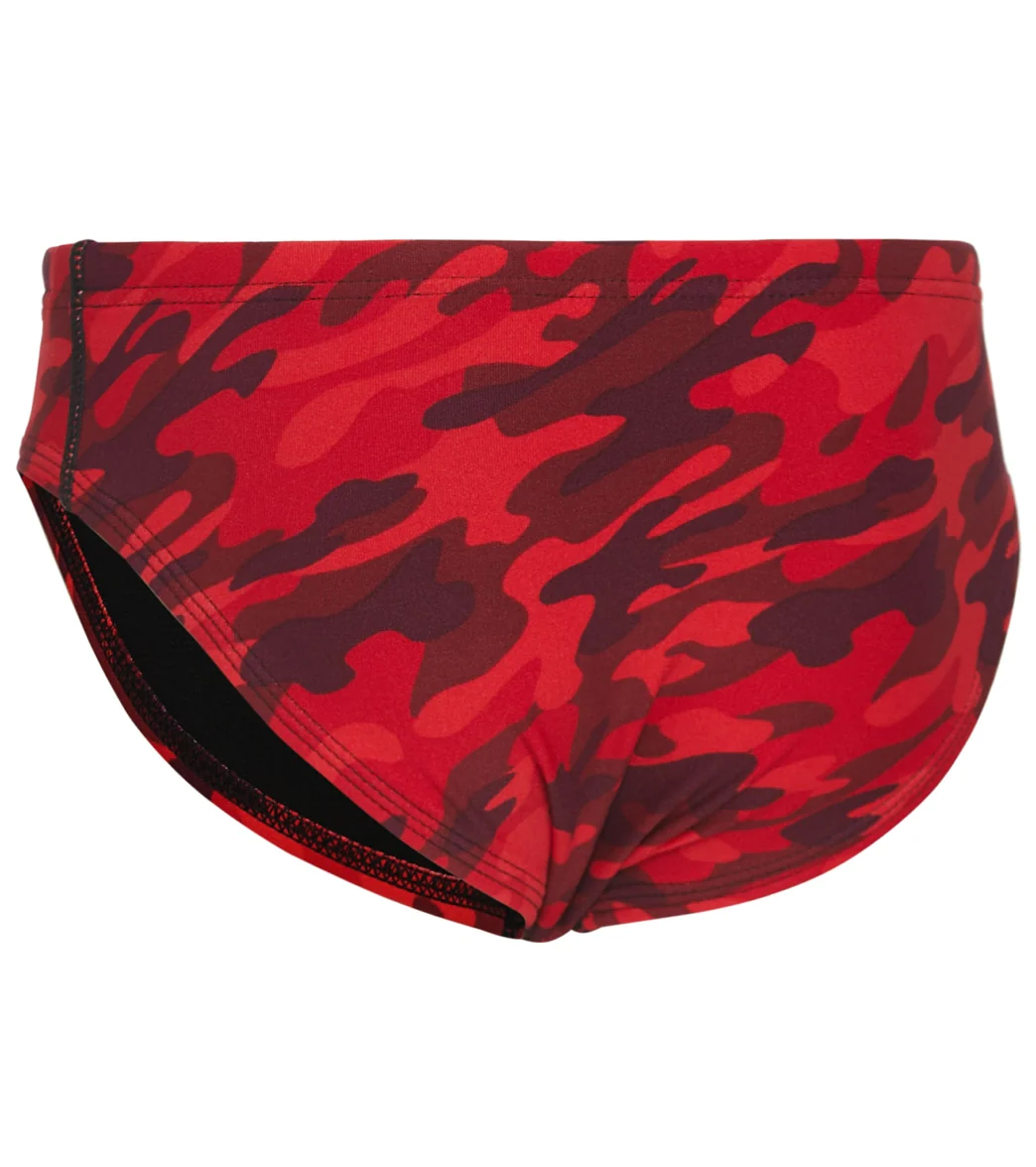TYR Boys' Camo Racer Brief Swimsuit - Image 7