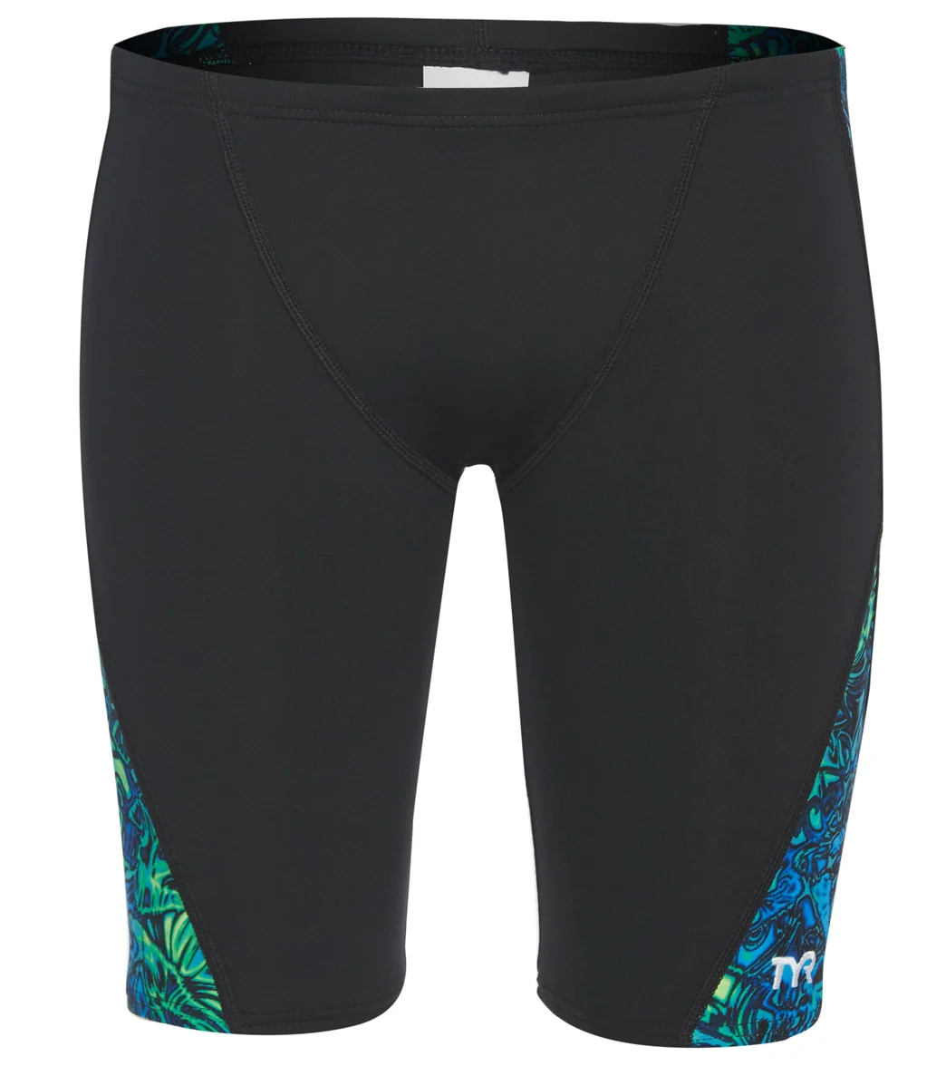 TYR Boys' Nebulous Blade Splice Jammer Swimsuit - Image 2