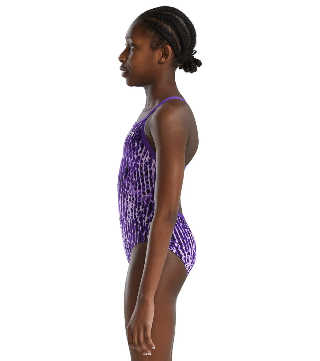 TYR Girls' Atolla Diamondfit One Piece Swimsuit - Image 10