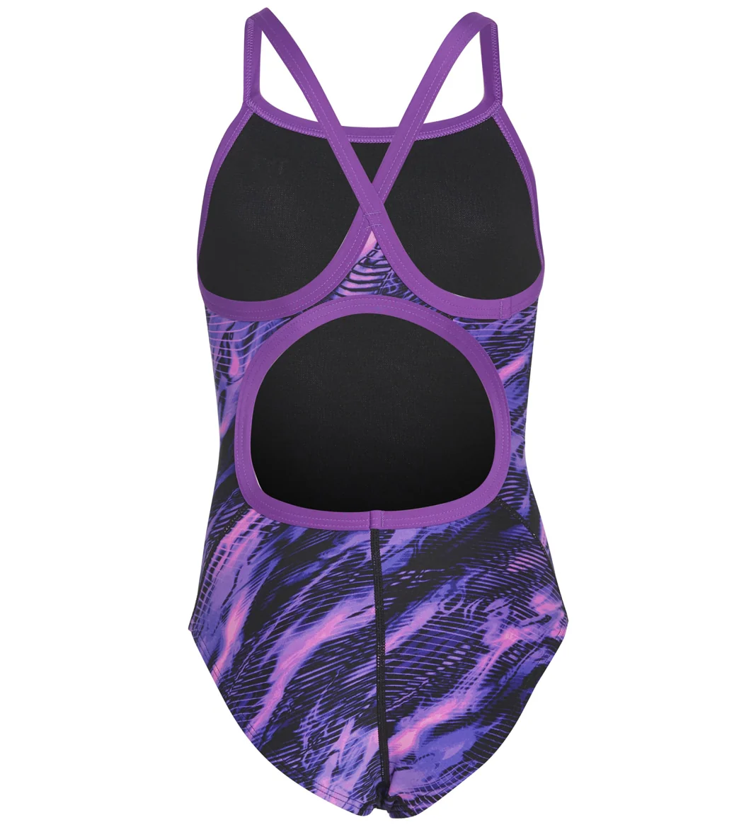 TYR Girls' Cadence Diamondfit One Piece Swimsuit - Image 2