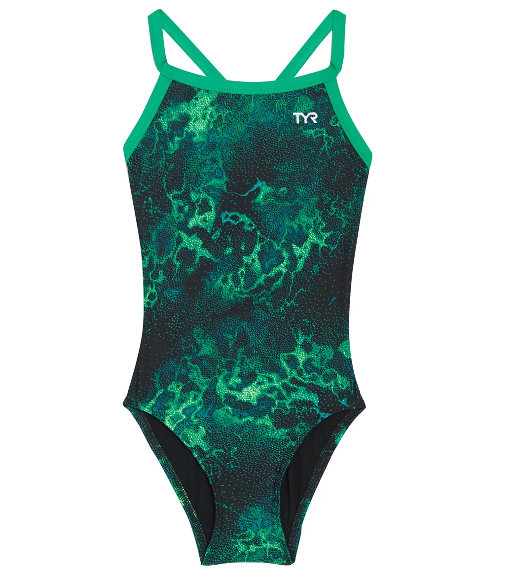 TYR Girls' Diploria Diamondfit One Piece Swimsuit - Image 19