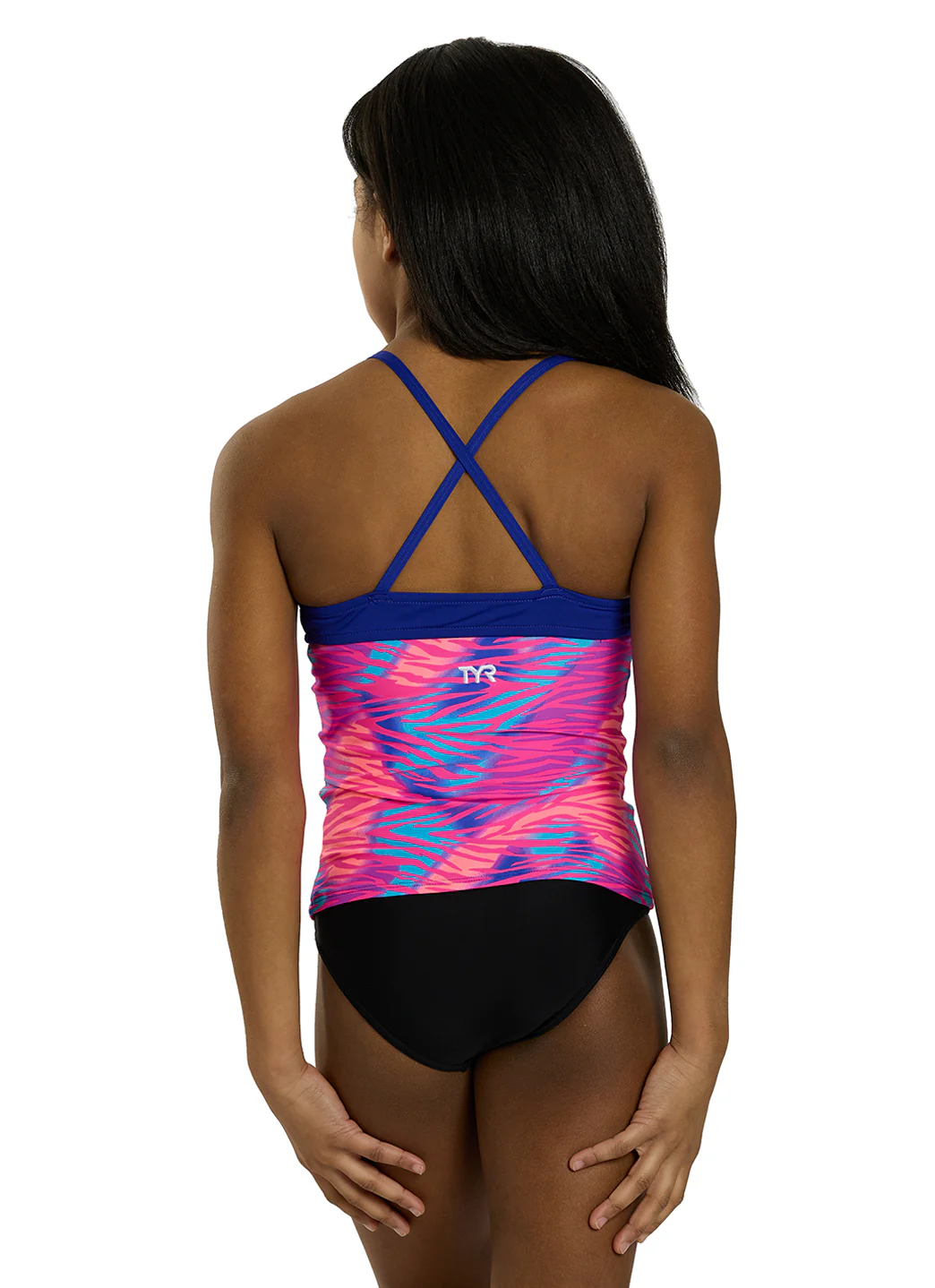 TYR Girls' Dreamland Claire Tankini Top (Little Kid, Big Kid) - Image 4