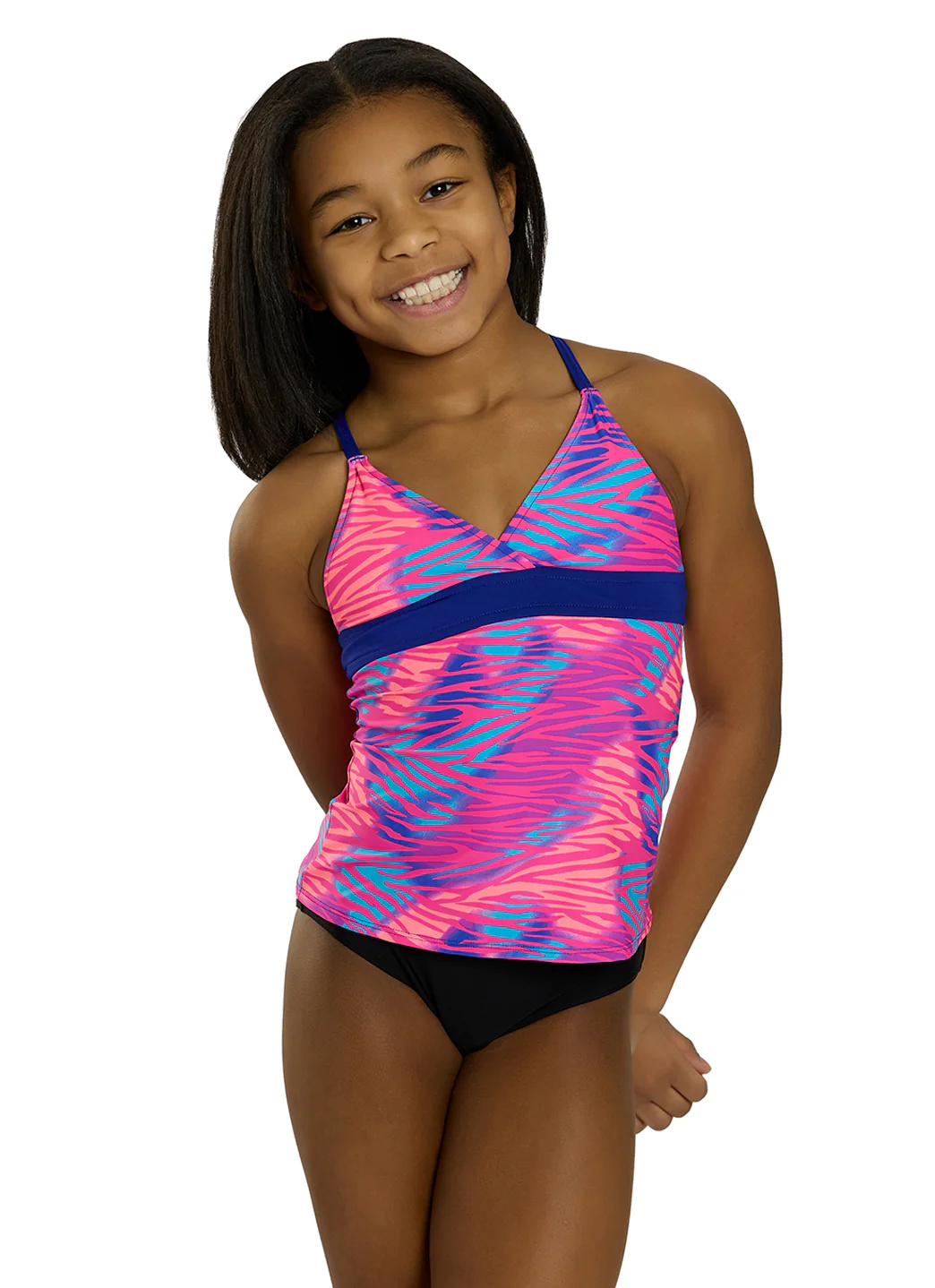 TYR Girls' Dreamland Claire Tankini Top (Little Kid, Big Kid) - Image 7