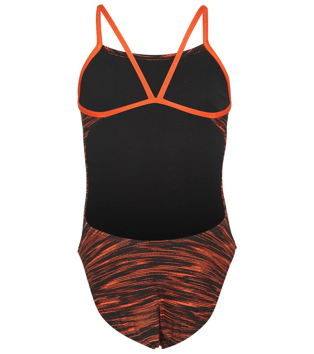 TYR Girls' Fizzy Cutoutfit One Piece Swimsuit - Image 32