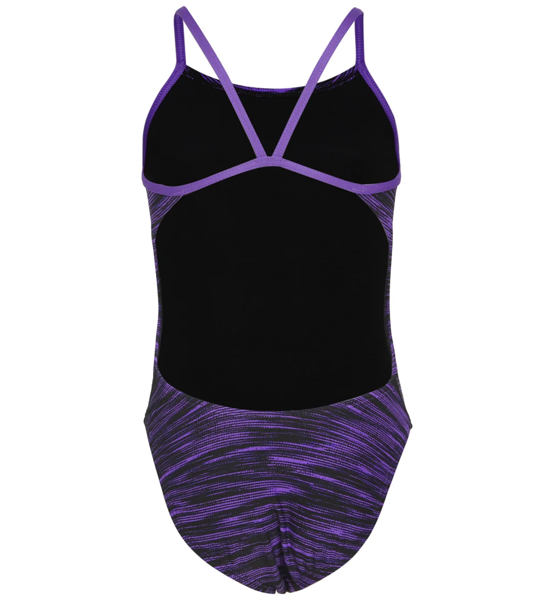 TYR Girls' Fizzy Cutoutfit One Piece Swimsuit - Image 40