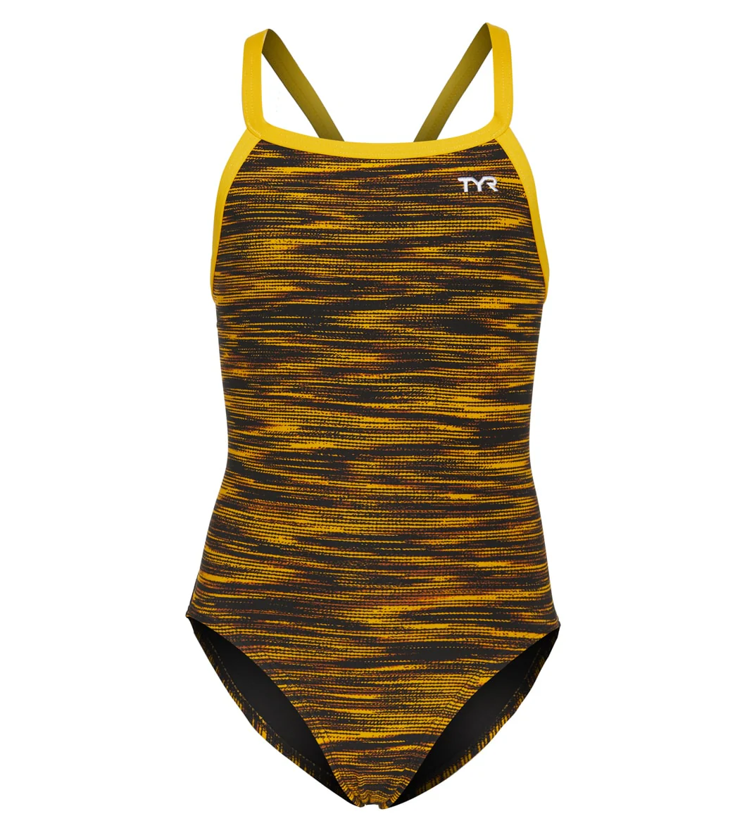 TYR Girls' Fizzy Diamondfit One Piece Swimsuit - Image 12