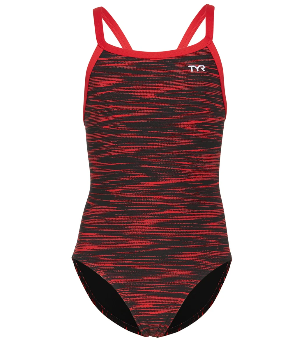 TYR Girls' Fizzy Diamondfit One Piece Swimsuit - Image 17
