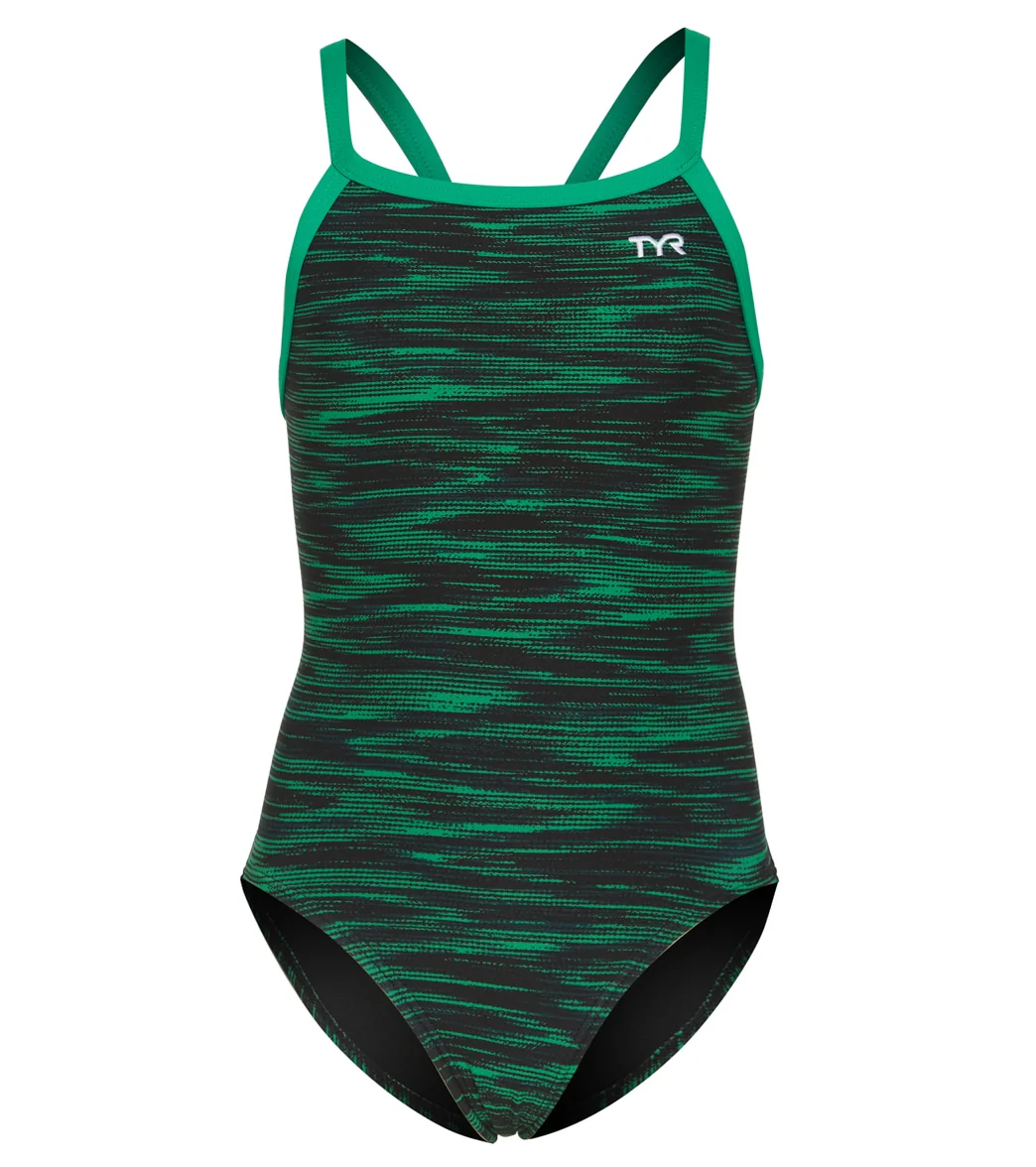 TYR Girls' Fizzy Diamondfit One Piece Swimsuit - Image 25