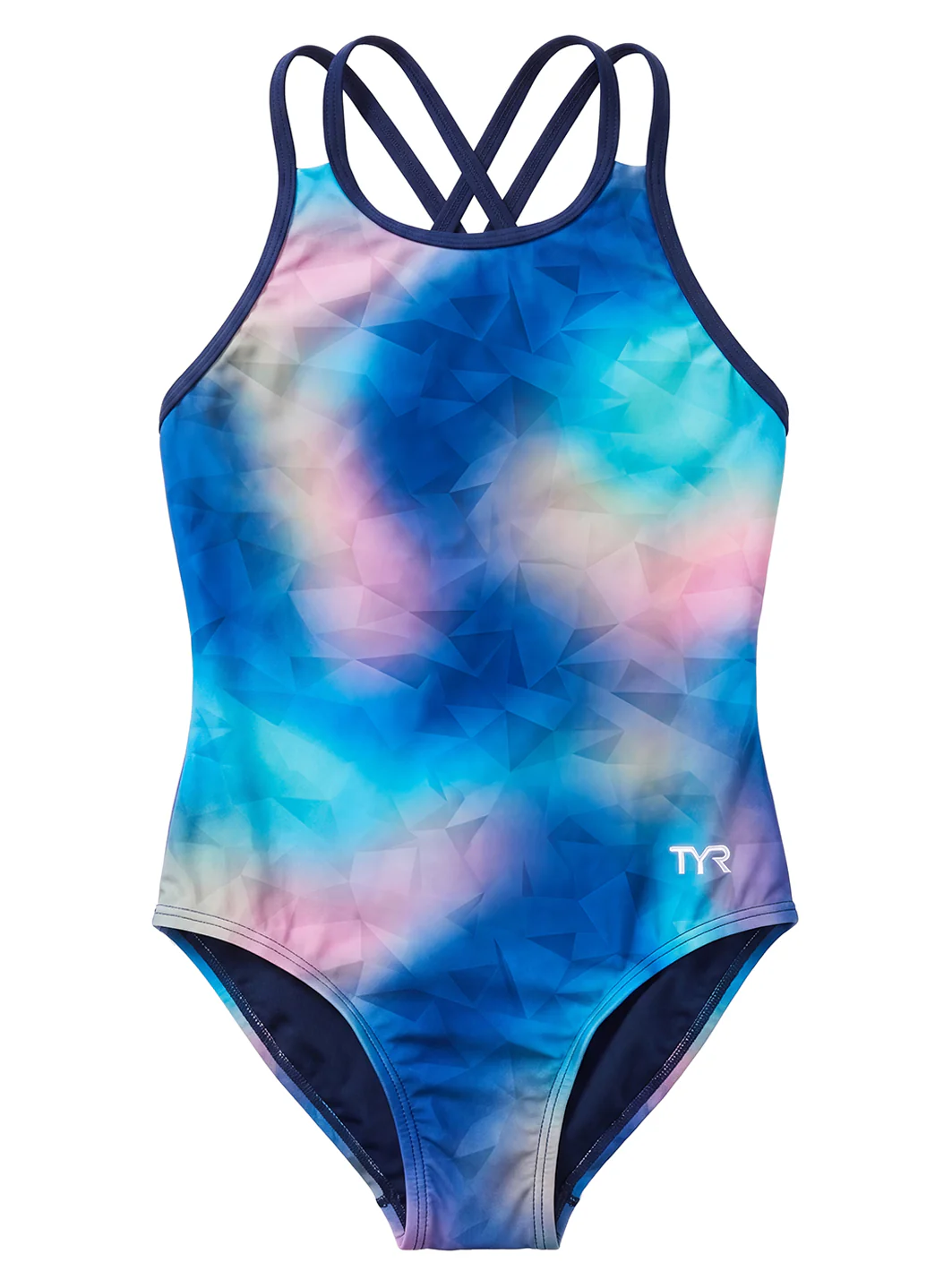 TYR Girls' Frazil Durafast Elite Oliviafit One Piece Swimsuit (Little Kid, Big Kid) - Image 2