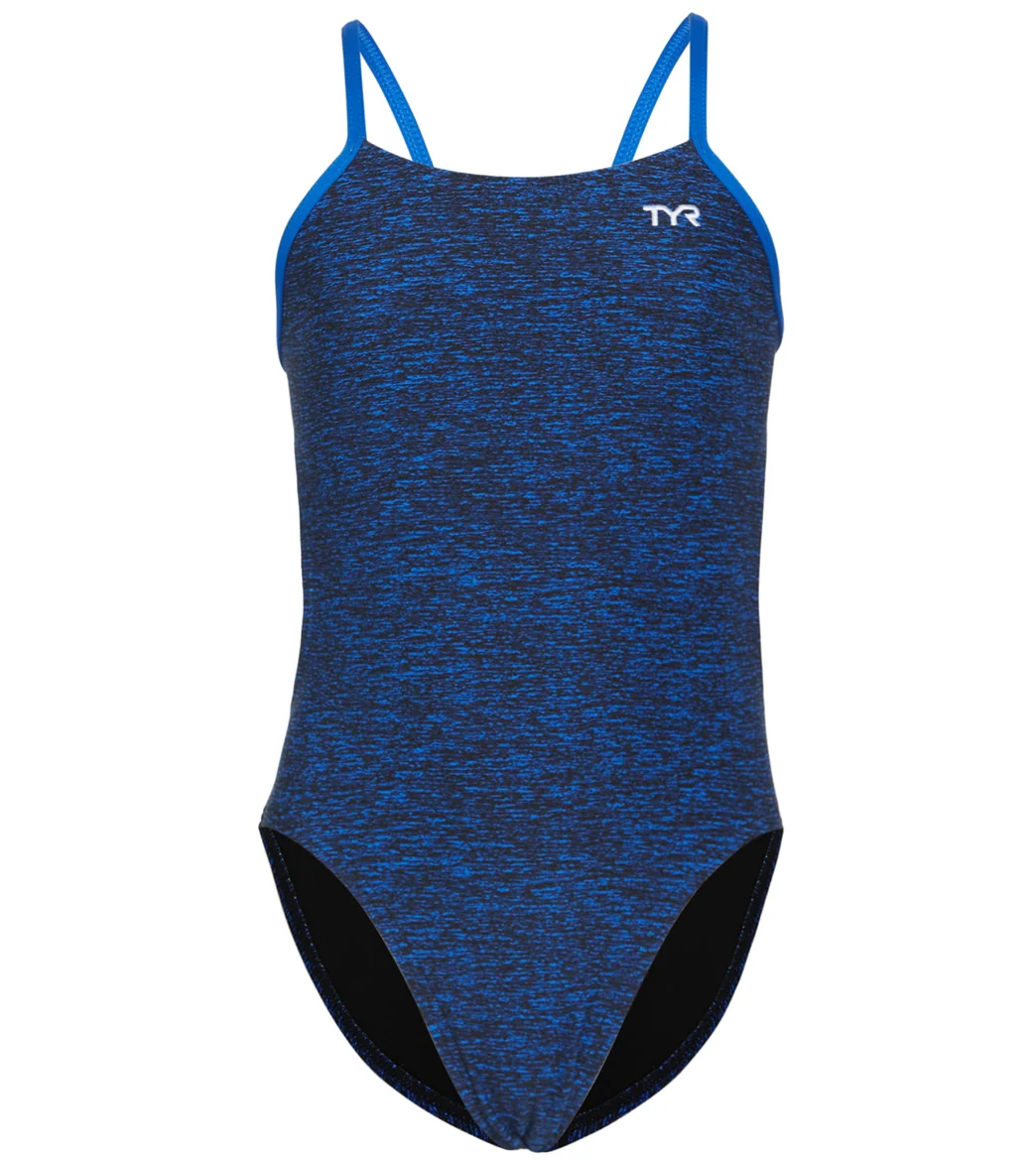 TYR Girls' Lapped Cutoutfit One Piece Swimsuit - Image 12