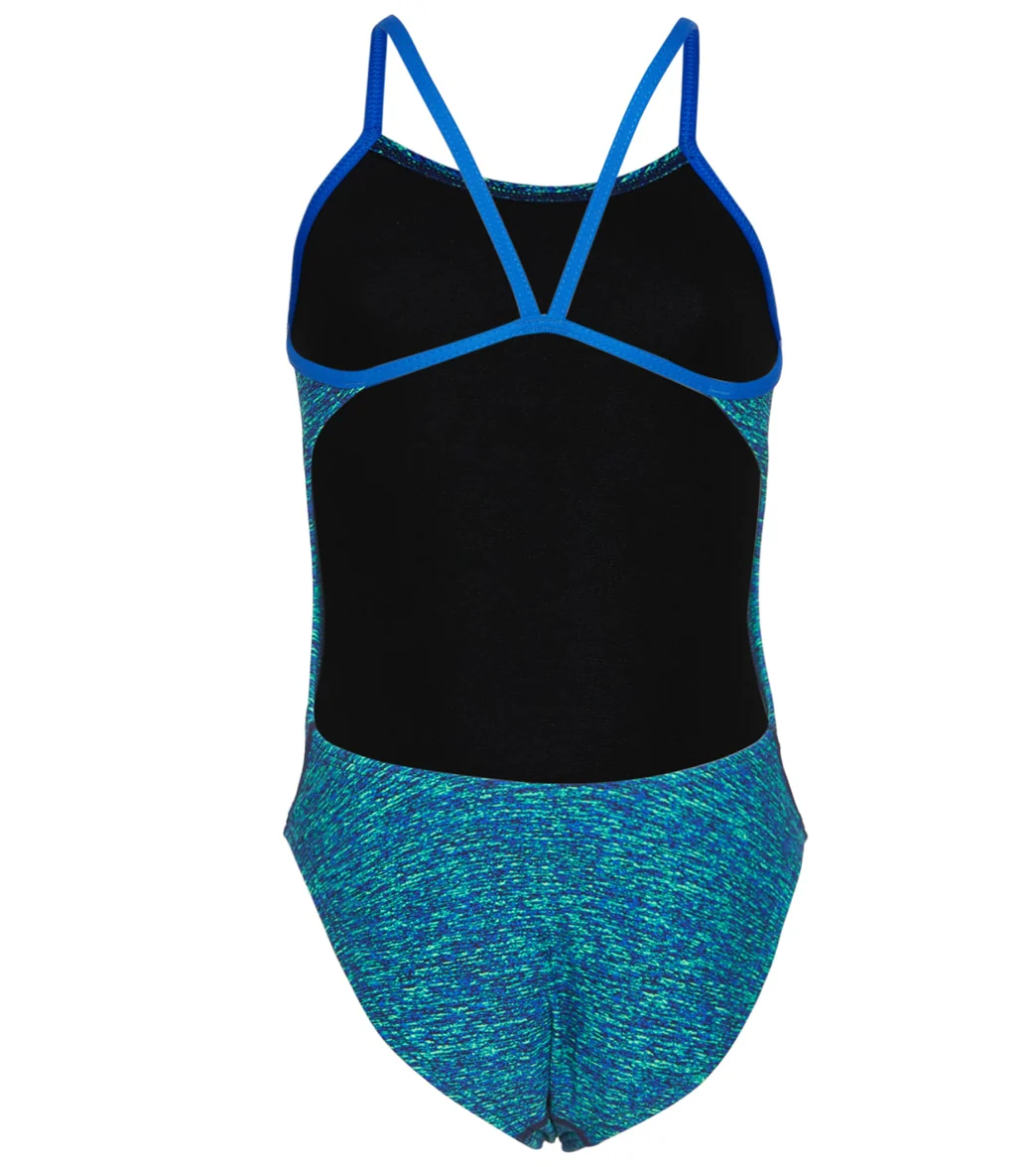 TYR Girls' Lapped Cutoutfit One Piece Swimsuit - Image 2