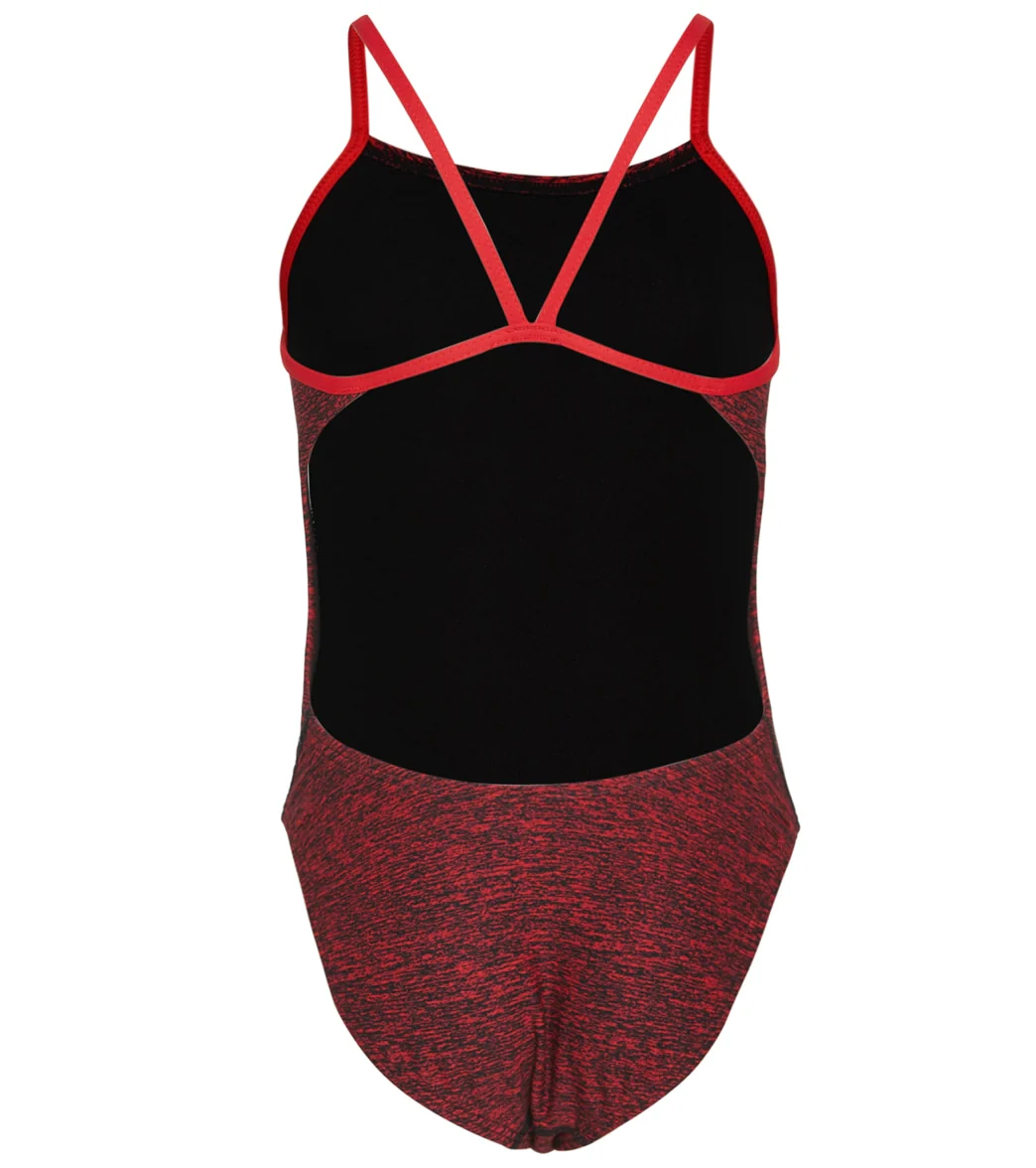 TYR Girls' Lapped Cutoutfit One Piece Swimsuit - Image 6