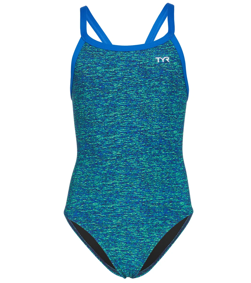 TYR Girls' Lapped Diamondfit One Piece Swimsuit - Image 4