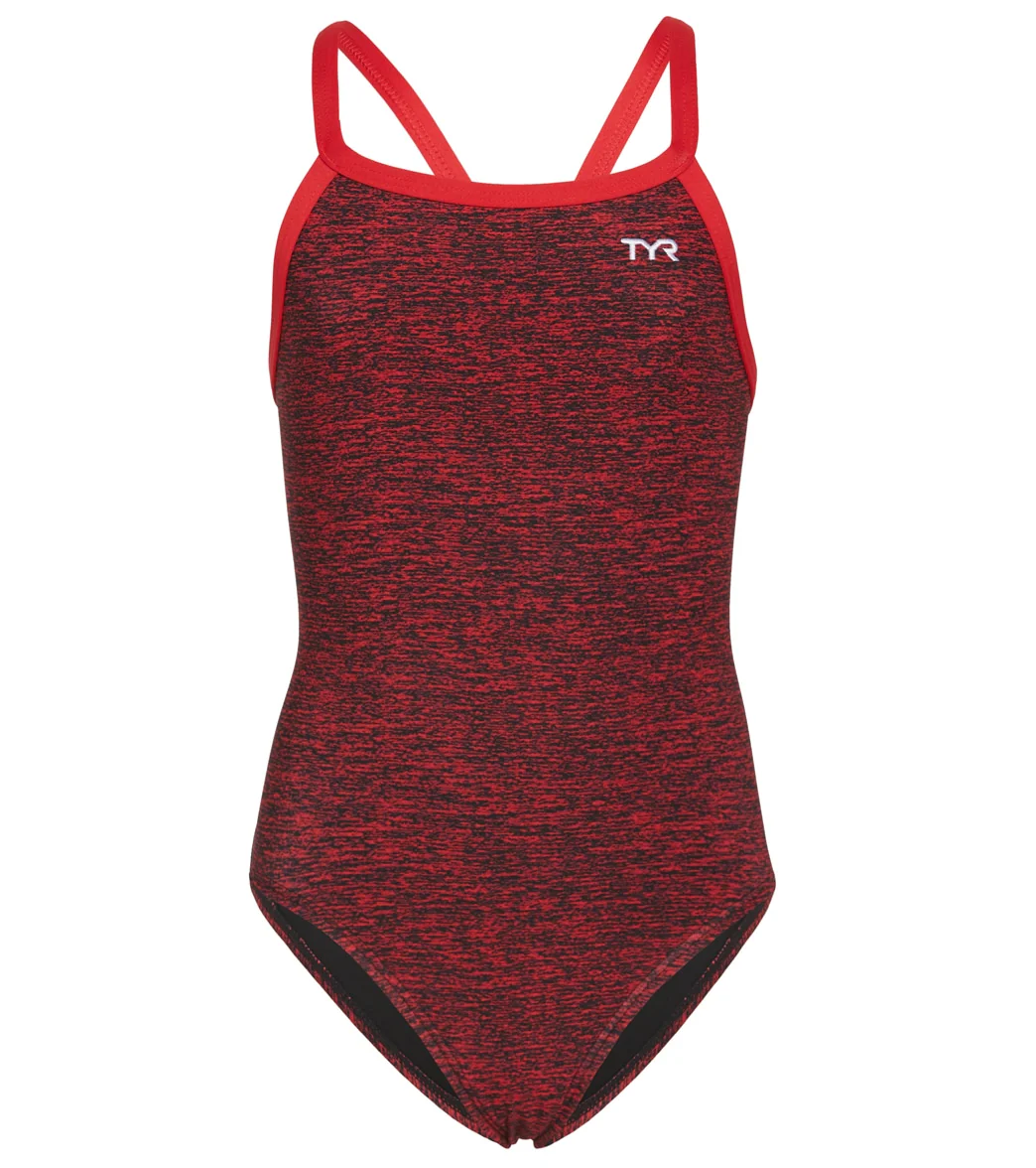 TYR Girls' Lapped Diamondfit One Piece Swimsuit - Image 5