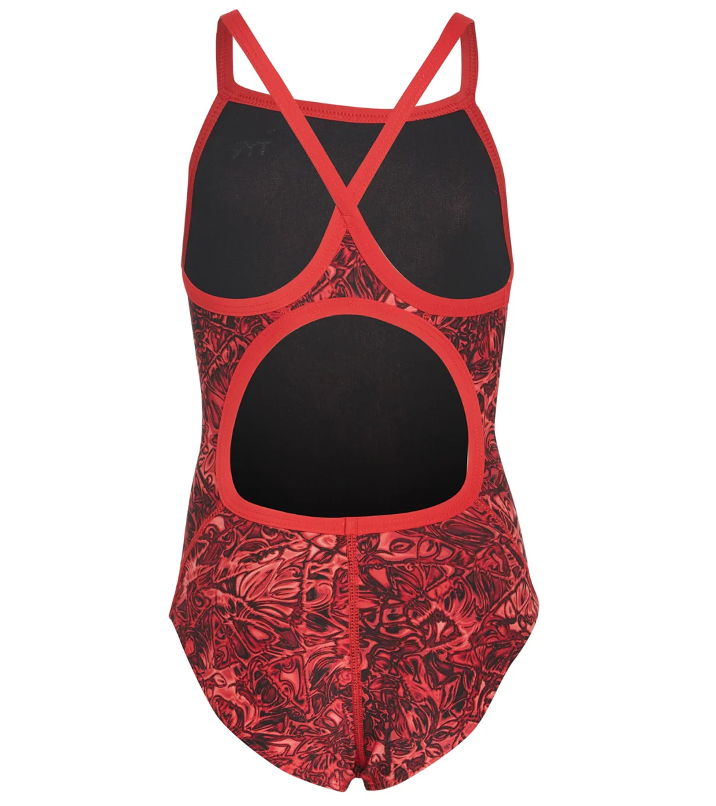 TYR Girls' Nebulous Diamondfit One Piece Swimsuit - Image 8