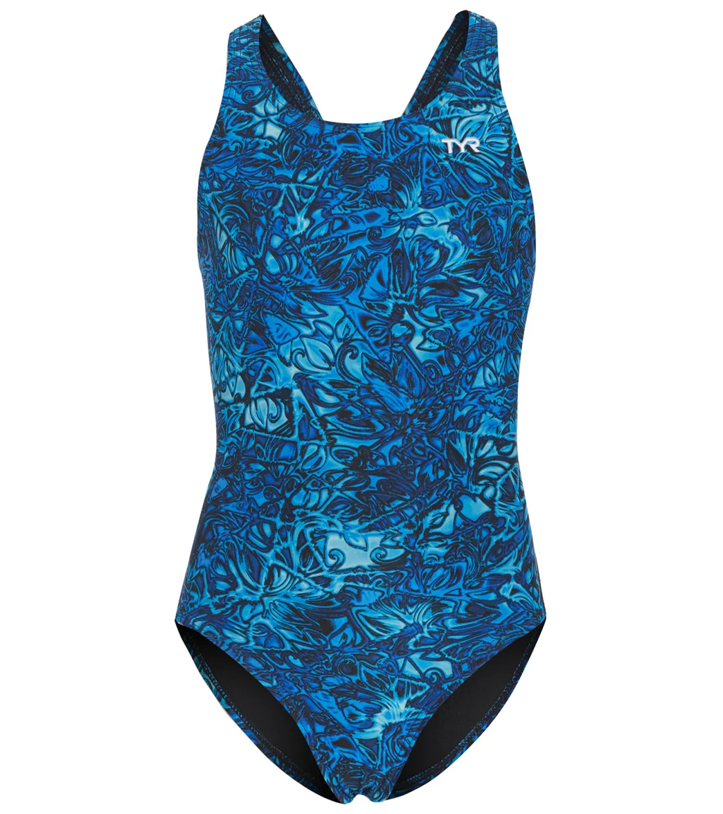TYR Girls' Nebulous Maxfit One Piece Swimsuit - Image 18