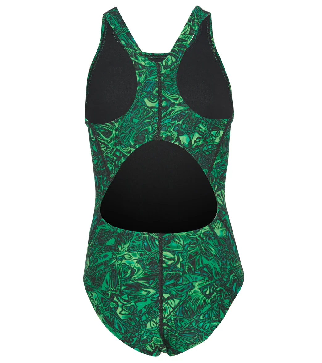 TYR Girls' Nebulous Maxfit One Piece Swimsuit - Image 20