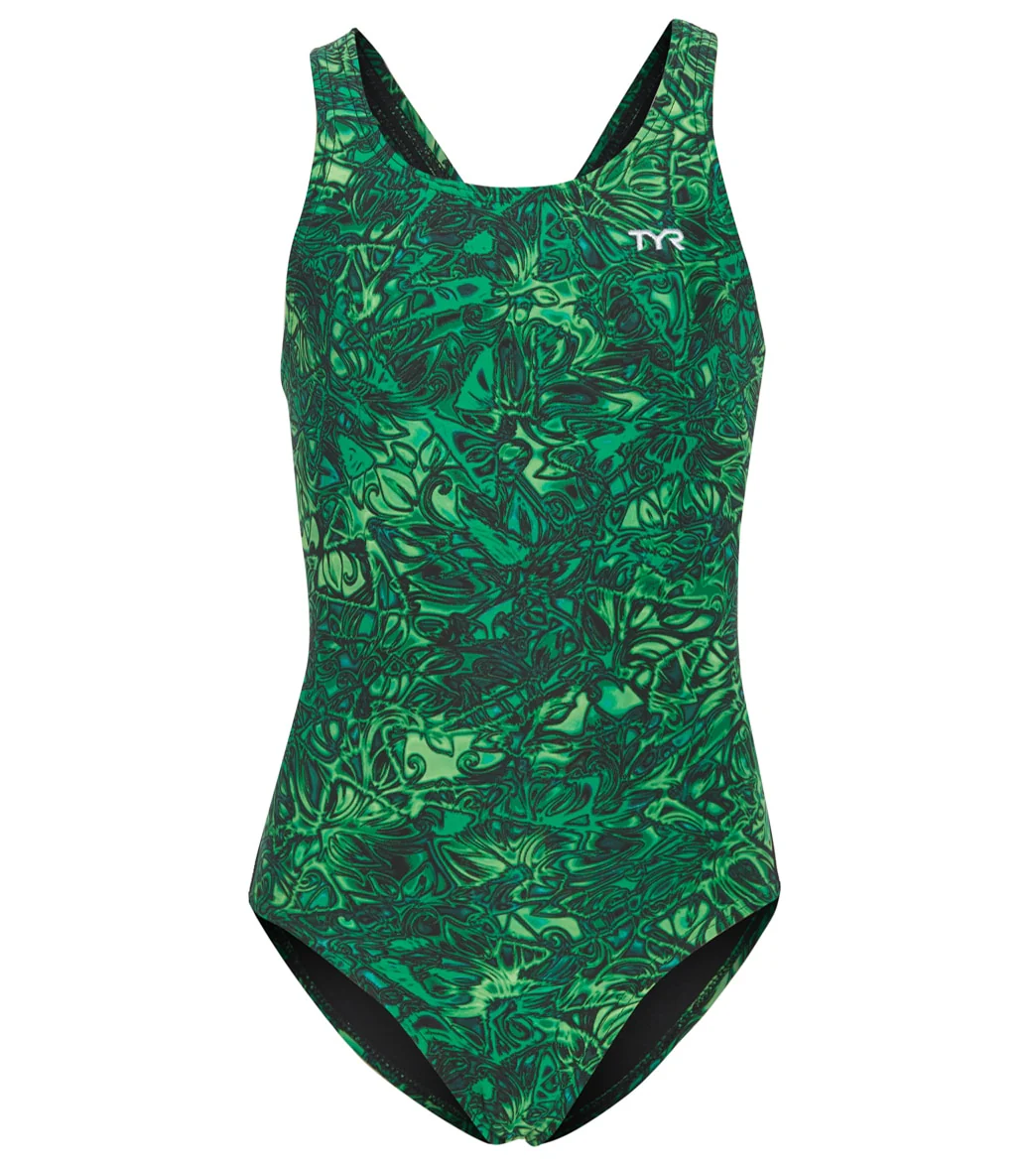 TYR Girls' Nebulous Maxfit One Piece Swimsuit - Image 24