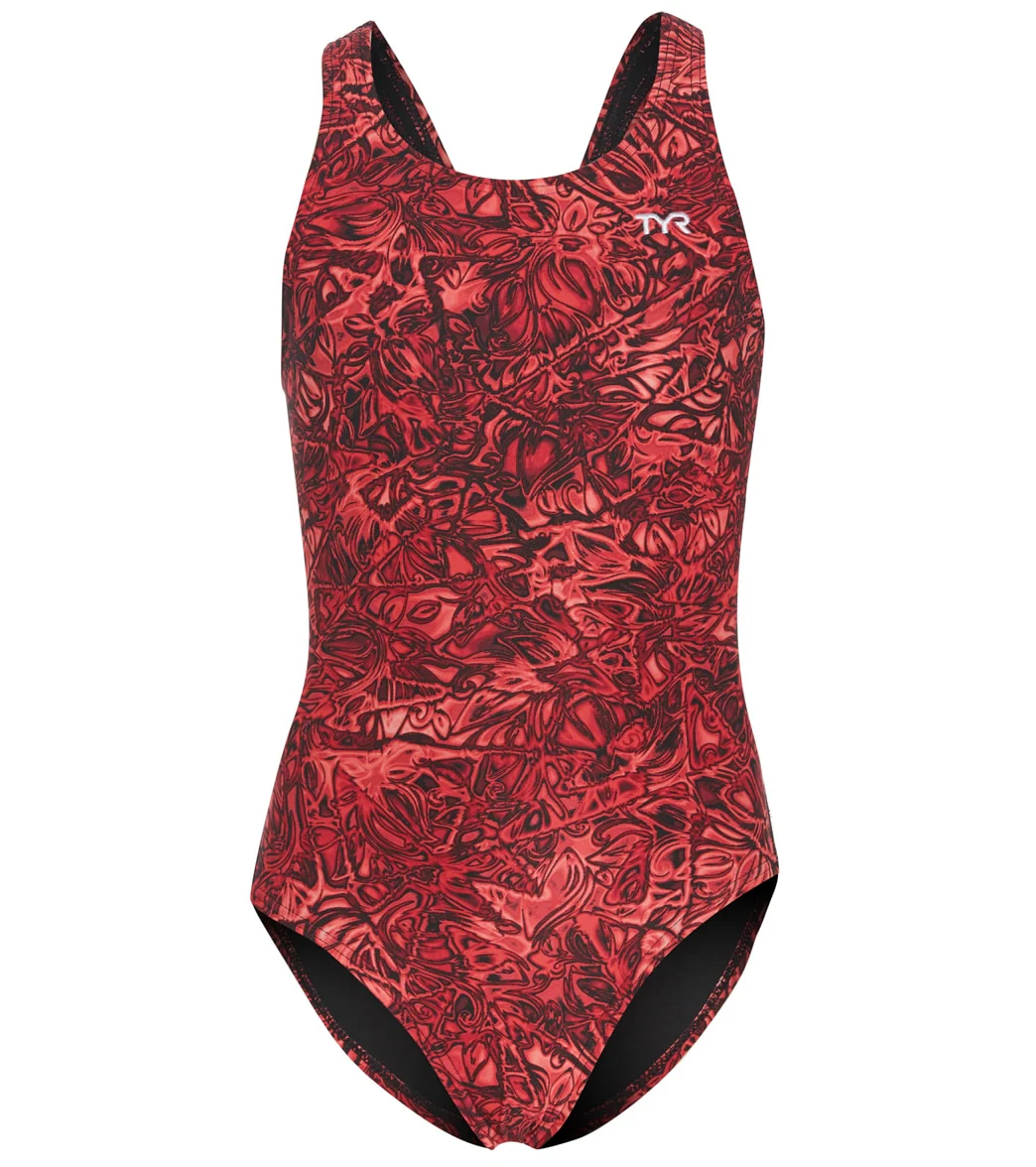 TYR Girls' Nebulous Maxfit One Piece Swimsuit - Image 7