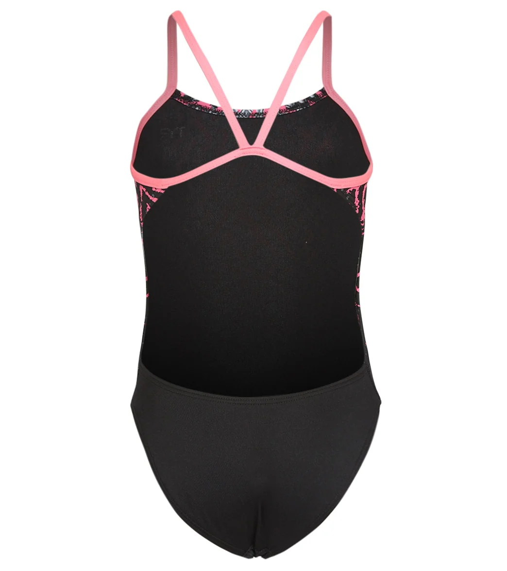 TYR Girls' Odyssey Cutoutfit One Piece Swimsuit - Image 6