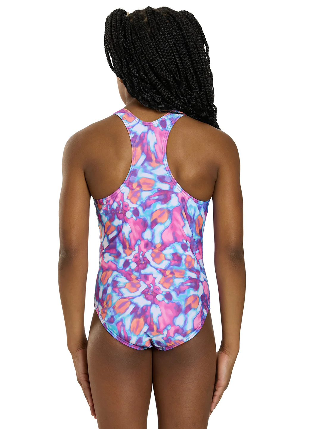 TYR Girls' Print Ella Maxfit Durafast Elite One Piece Swimsuit (Little Kid, Big Kid) - Image 5
