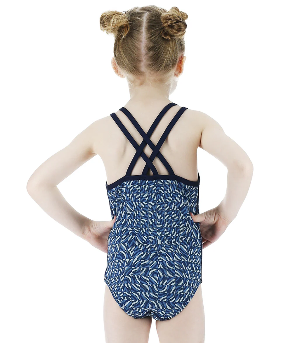 TYR Girls' Razzle Oliviafit One Piece Swimsuit (Toddler, Little Kid, Big Kid) - Image 3