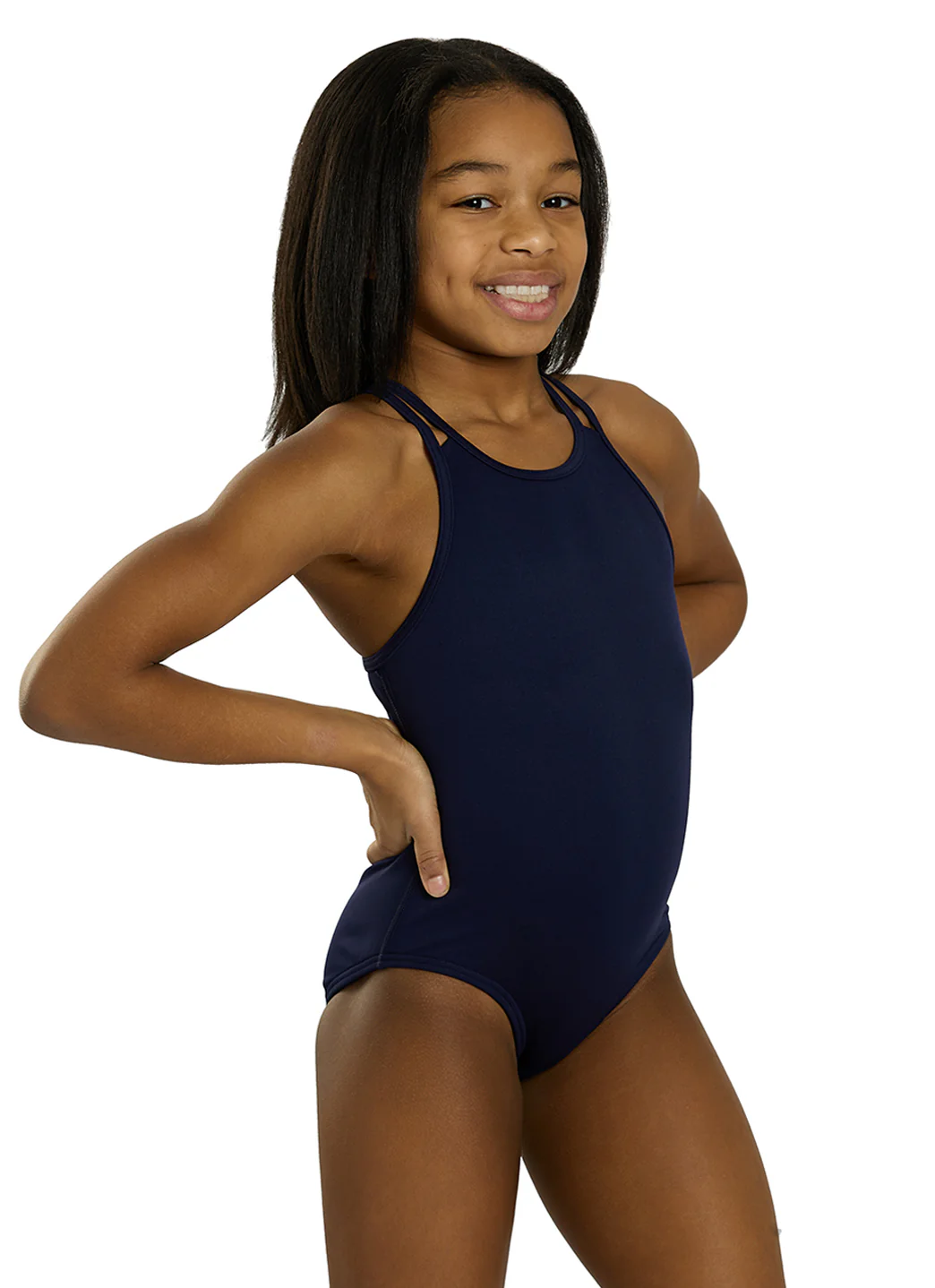 TYR Girls' Solid Durafast Elite Oliviafit One Piece Swimsuit (Toddler, Little Kid, Big Kid) - Image 10