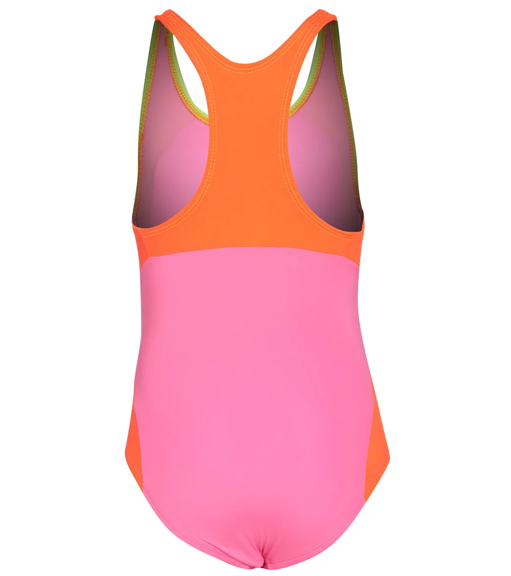 TYR Girls' Solid Splice Maxfit One Piece Swimsuit (Little Kid, Big Kid) - Image 10
