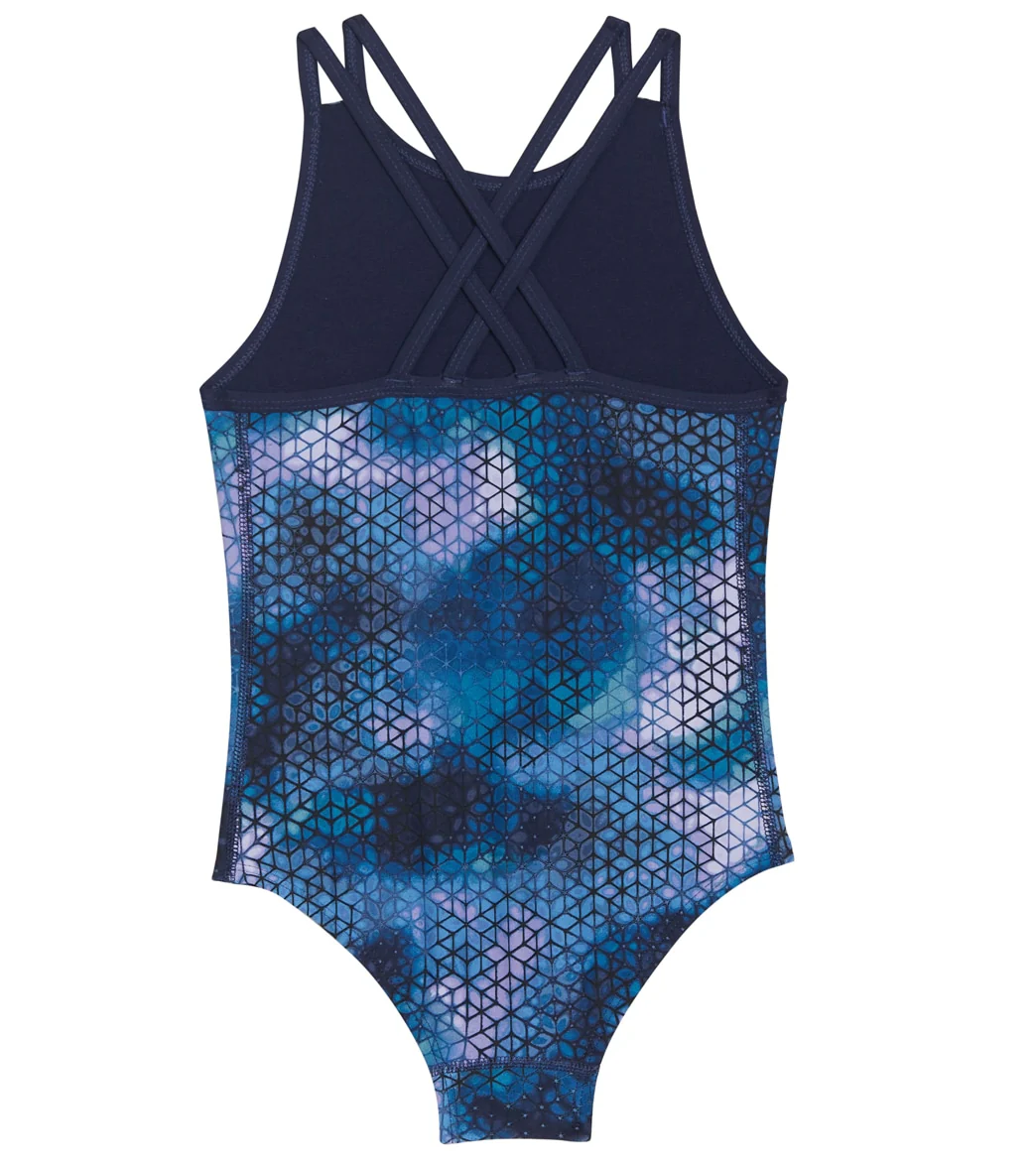 TYR Girls' StarHex Olivia Fit One Piece Swimsuit (Little Kid, Big Kid) - Image 2