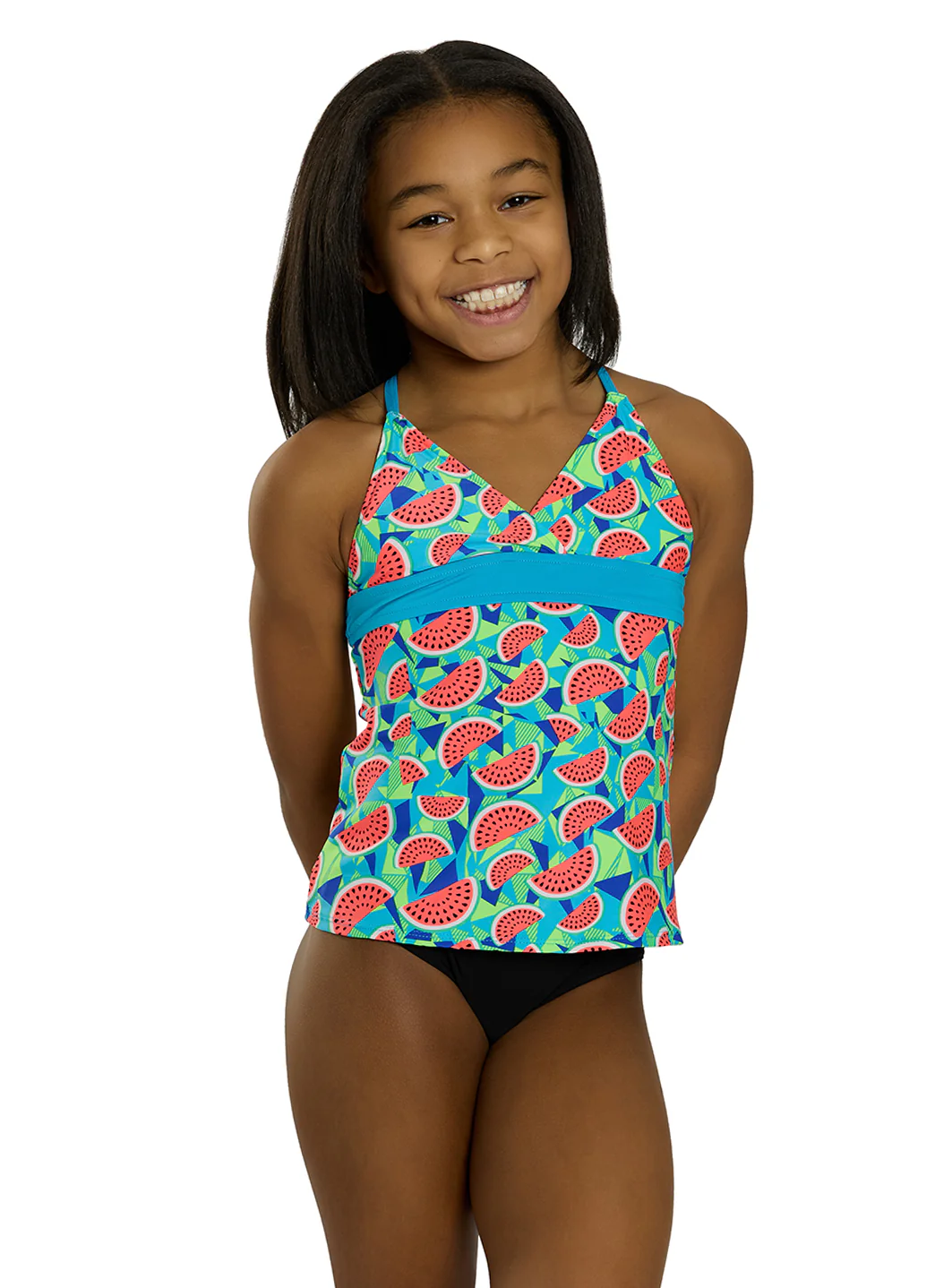TYR Girls' Tutti Frutti Claire Tankini Top (Little Kid, Big Kid) - Image 7