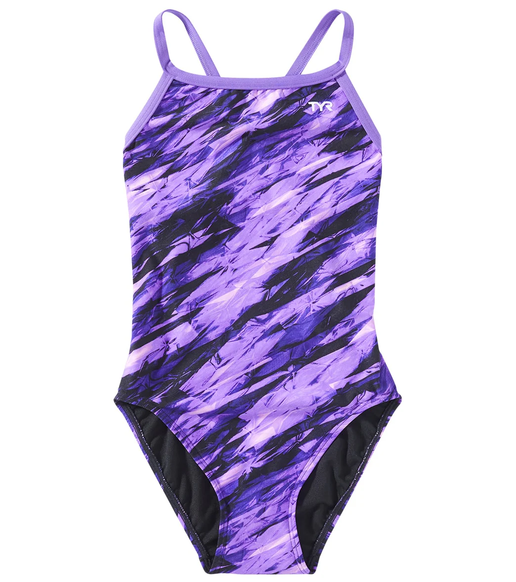 TYR Girls' Vitric Diamondfit One Piece Swimsuit - Image 5