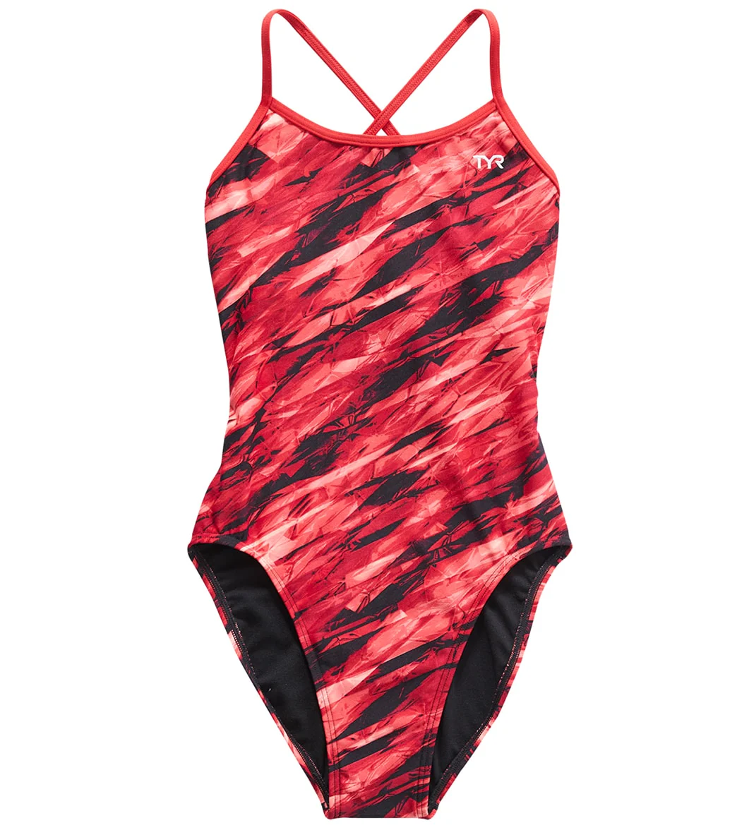 TYR Girls' Vitric Trinityfit One Piece Swimsuit - Image 12