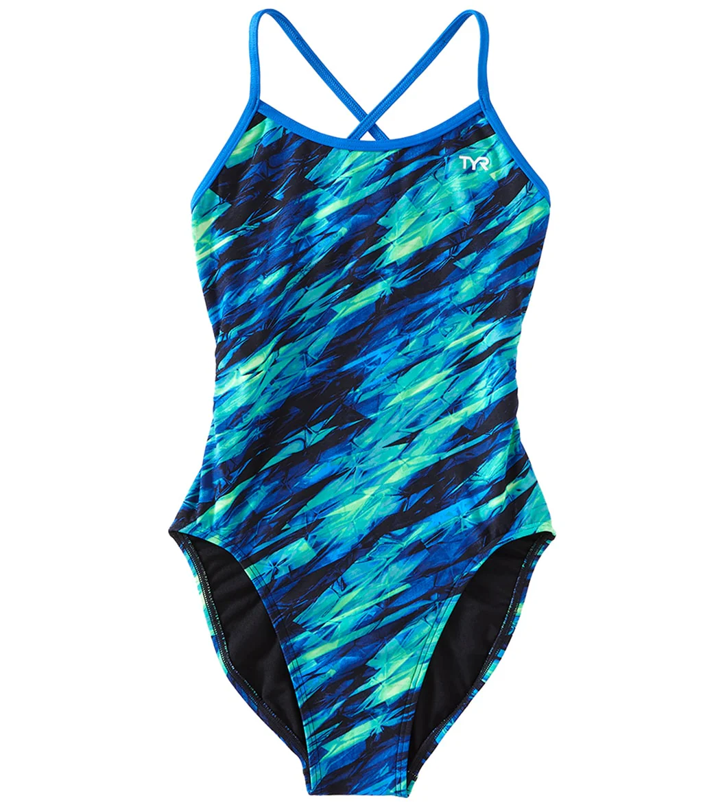 TYR Girls' Vitric Trinityfit One Piece Swimsuit - Image 4