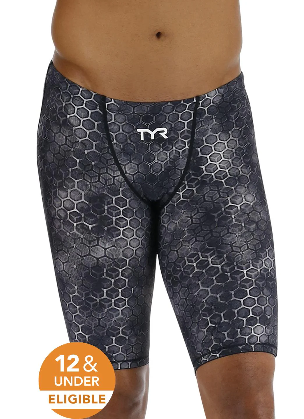 TYR Men's Akurra Thresher Short Jammer Tech Suit Swimsuit - Image 12