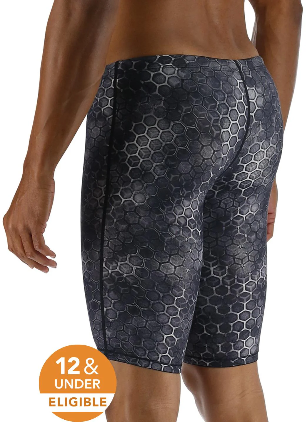TYR Men's Akurra Thresher Short Jammer Tech Suit Swimsuit - Image 15
