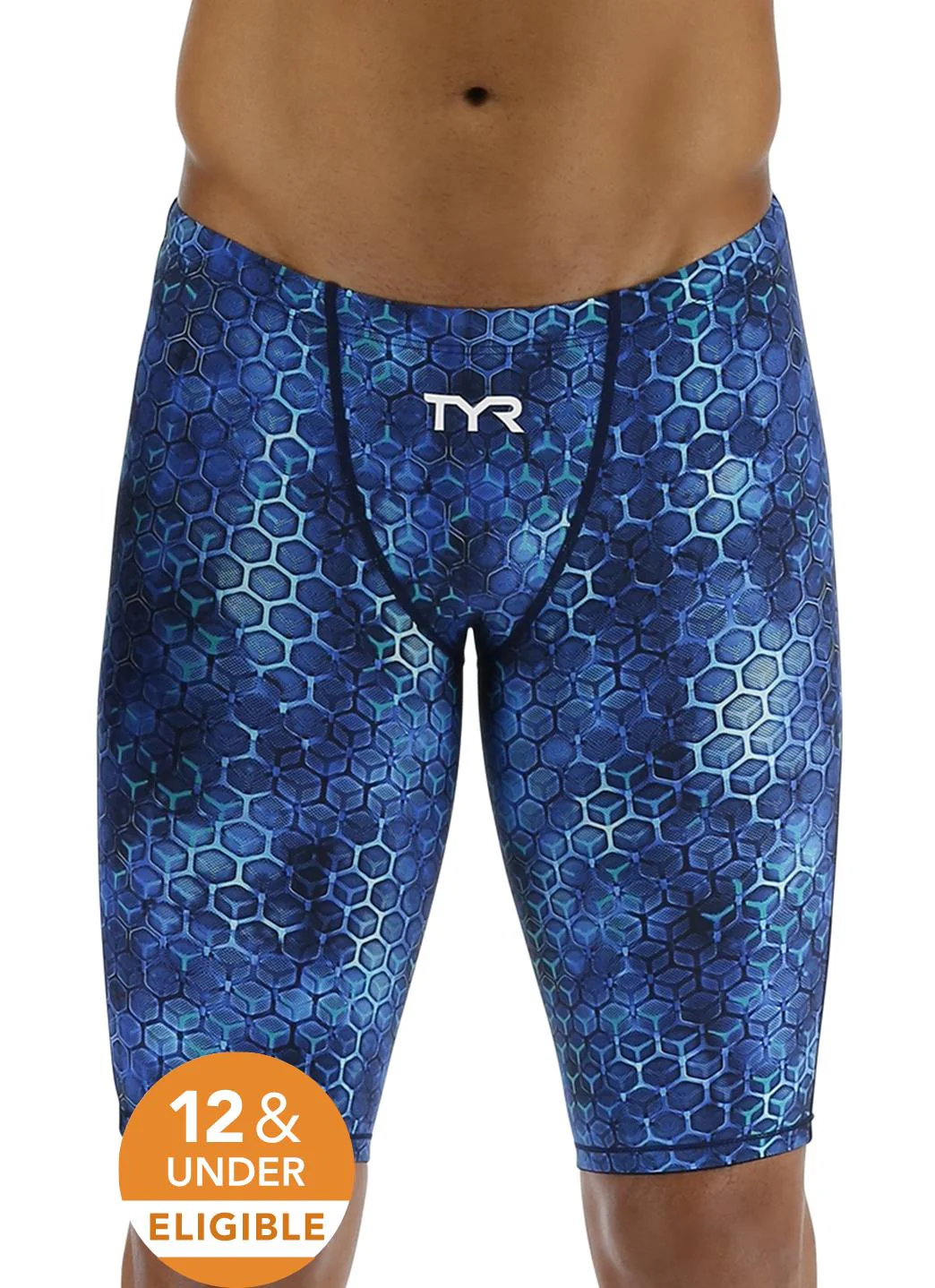 TYR Men's Akurra Thresher Short Jammer Tech Suit Swimsuit - Image 2