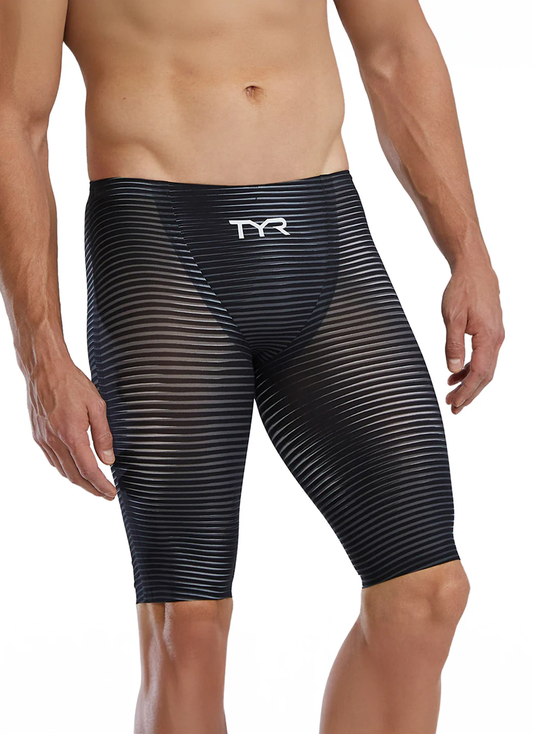 TYR Men's Avictor 2.0 Luminis High Waist Jammer Tech Suit Swimsuit - Image 11