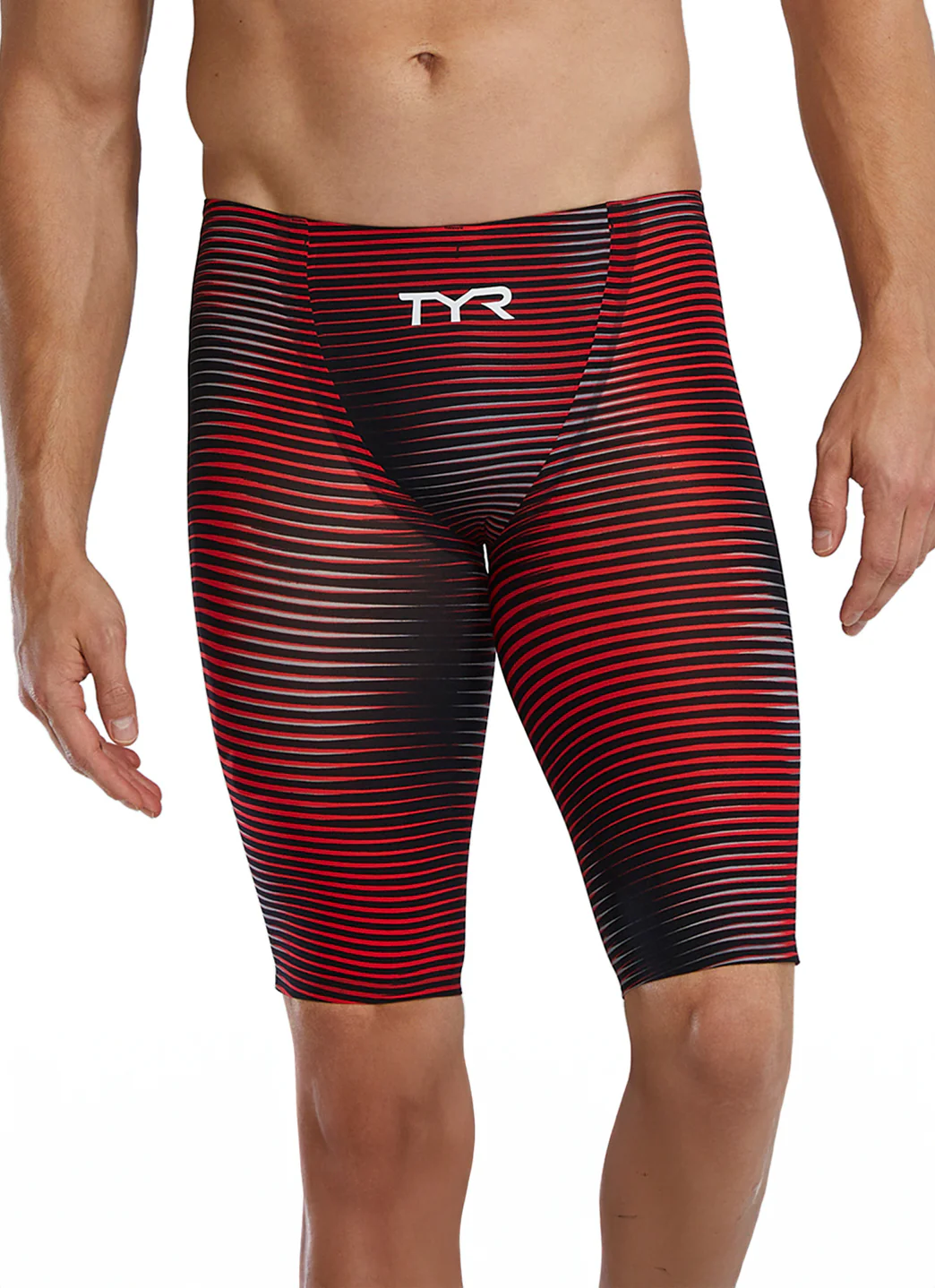 TYR Men's Avictor 2.0 Luminis High Waist Jammer Tech Suit Swimsuit - Image 16