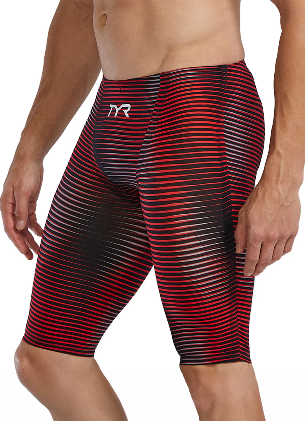 TYR Men's Avictor 2.0 Luminis High Waist Jammer Tech Suit Swimsuit - Image 19