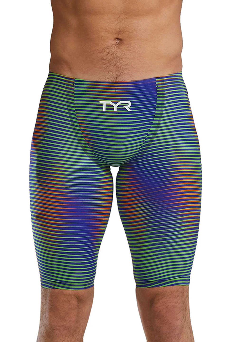 TYR Men's Avictor 2.0 Luminis High Waist Jammer Tech Suit Swimsuit - Image 2