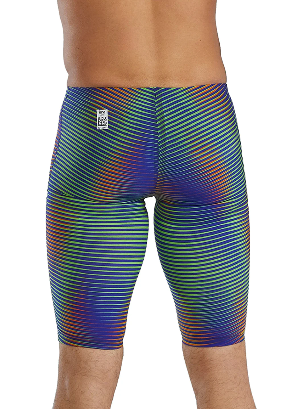 TYR Men's Avictor 2.0 Luminis High Waist Jammer Tech Suit Swimsuit - Image 4