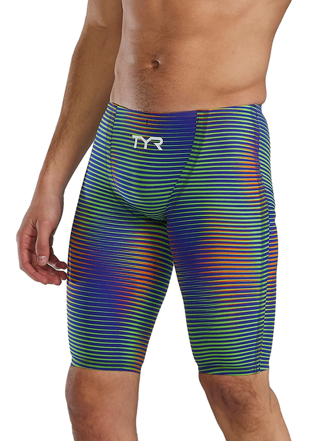 TYR Men's Avictor 2.0 Luminis High Waist Jammer Tech Suit Swimsuit - Image 5