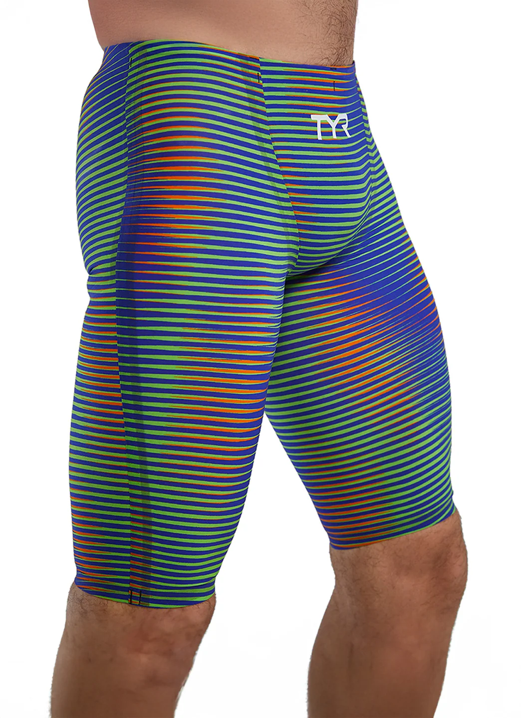 TYR Men's Avictor 2.0 Luminis High Waist Jammer Tech Suit Swimsuit - Image 6