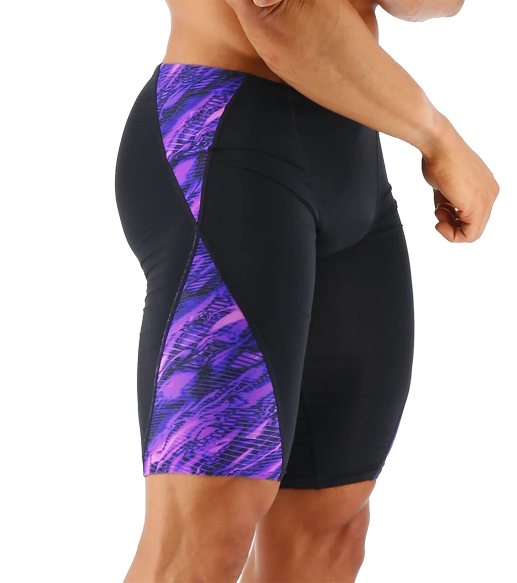 TYR Men's Cadence Blade Splice Jammer Swimsuit - Image 2
