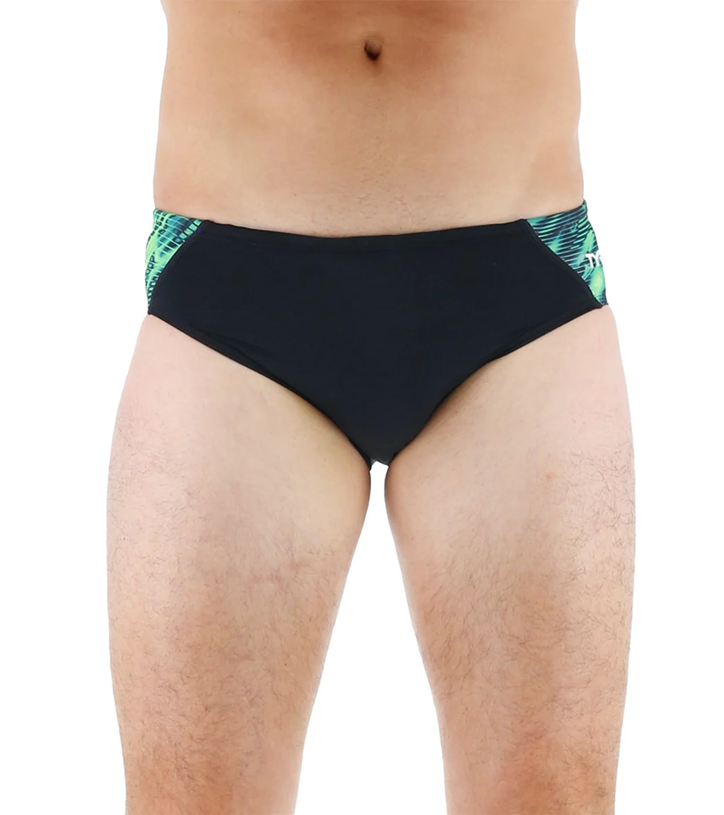 TYR Men's Cadence Racer Brief Swimsuit - Image 22