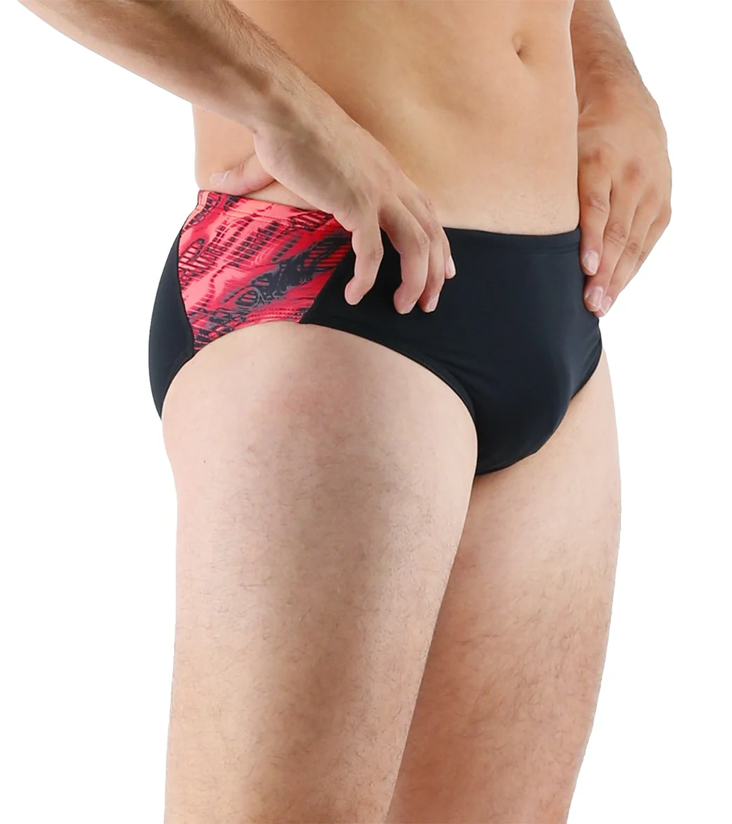 TYR Men's Cadence Racer Brief Swimsuit - Image 9